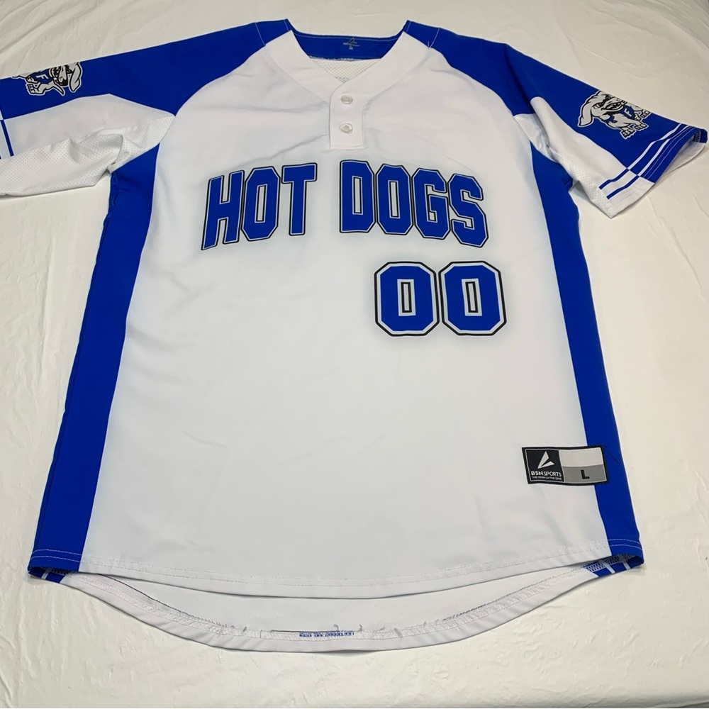 Hot Dogs BSN Sports 00 Blue White Jersey Men’s Large